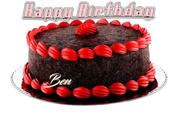 Happy Birthday Cake for Ben