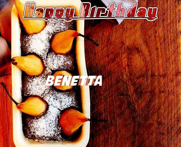 Happy Birthday Wishes for Benetta