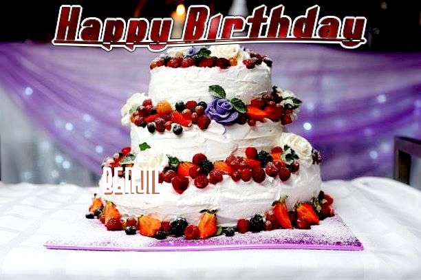 Happy Birthday Benjie Cake Image