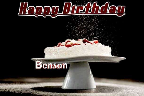 Birthday Wishes with Images of Benson