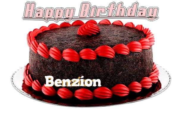 Happy Birthday Cake for Benzion