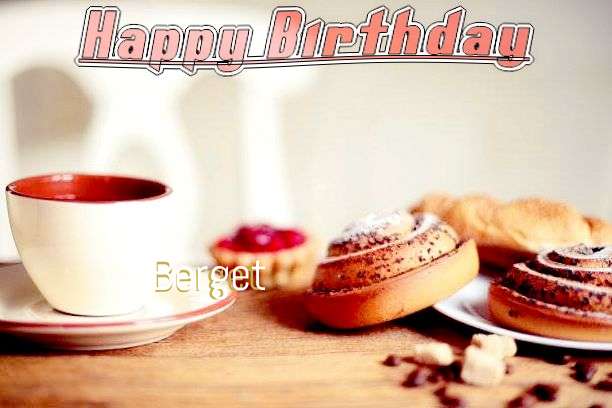 Happy Birthday Wishes for Berget