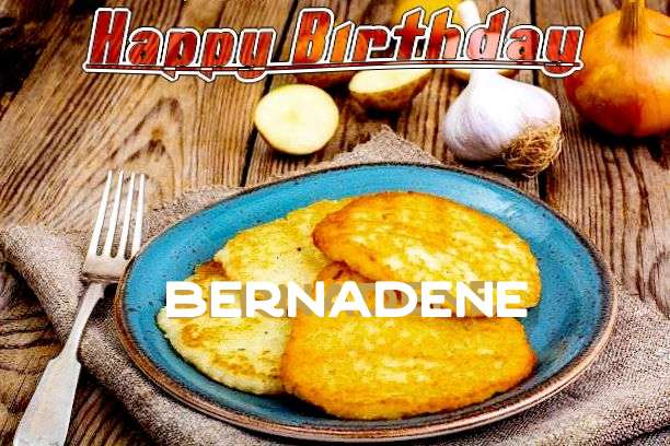 Happy Birthday Cake for Bernadene