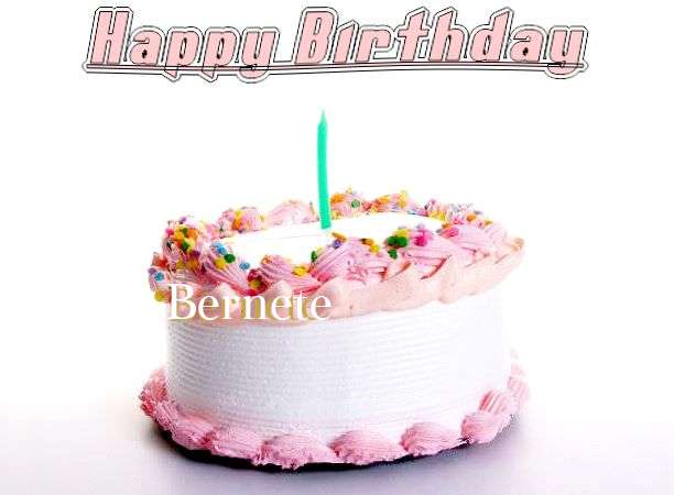 Birthday Wishes with Images of Bernete