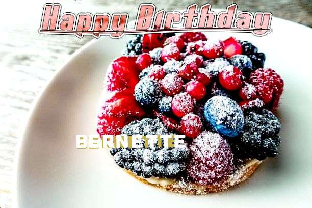 Happy Birthday Cake for Bernette