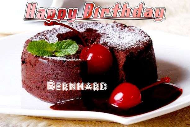 Happy Birthday Bernhard Cake Image