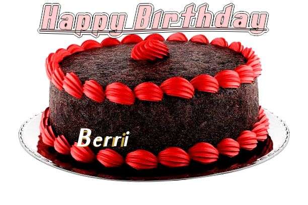 Happy Birthday Cake for Berri