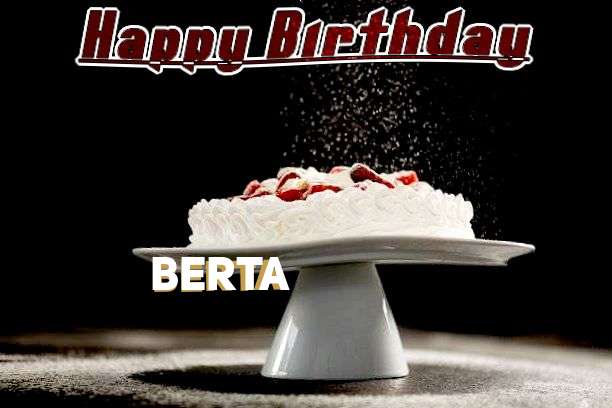 Birthday Wishes with Images of Berta