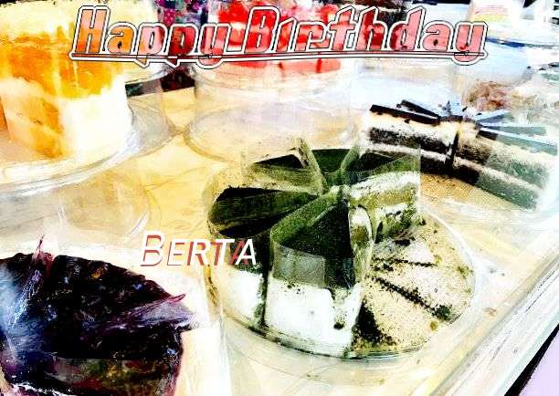 Happy Birthday Wishes for Berta