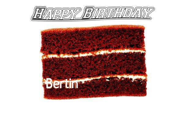 Happy Birthday Cake for Bertin