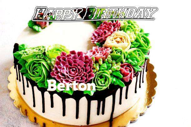 Happy Birthday Wishes for Berton
