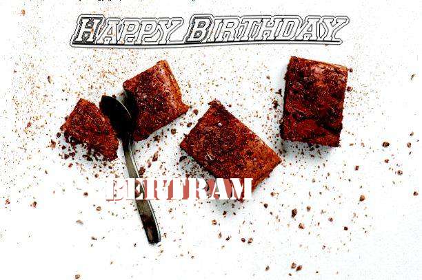 Happy Birthday Bertram Cake Image