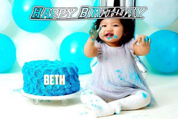 Happy Birthday Wishes for Beth