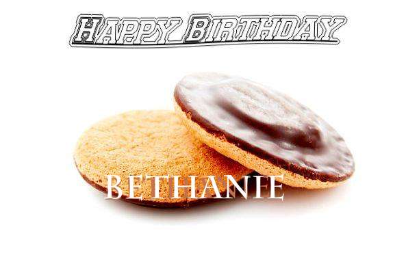 Happy Birthday Bethanie Cake Image