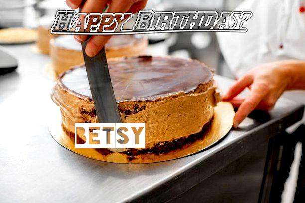 Happy Birthday Betsy Cake Image