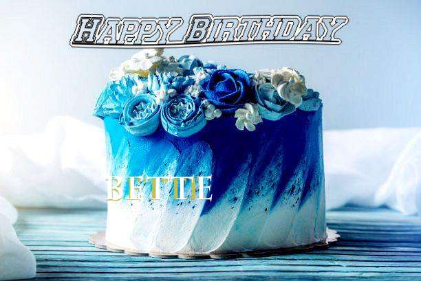 Happy Birthday Bette Cake Image