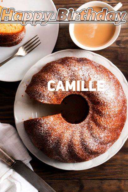 Happy Birthday Camille Cake Image