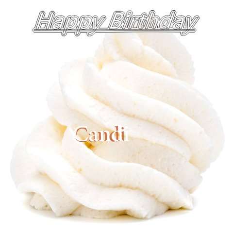Happy Birthday Wishes for Candi