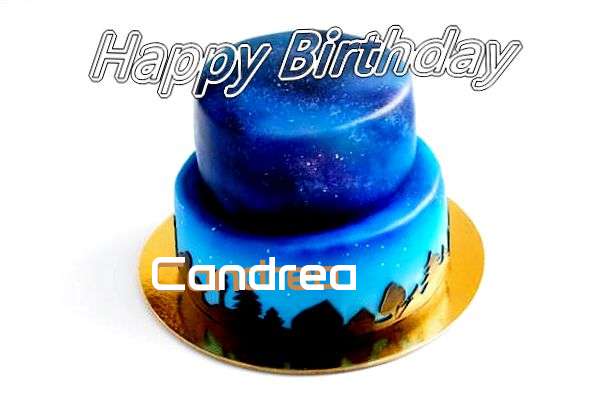 Happy Birthday Cake for Candrea