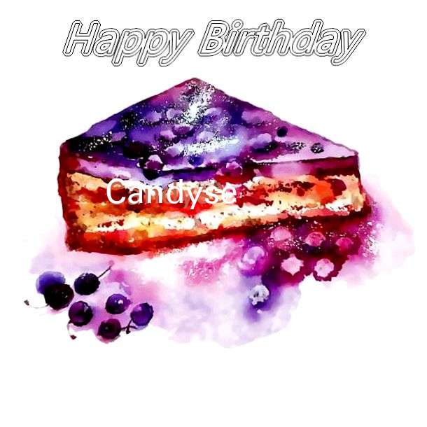 Birthday Wishes with Images of Candyse