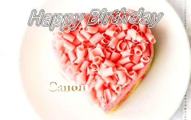 Happy Birthday Wishes for Canon