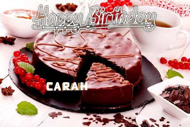 Happy Birthday Wishes for Carah