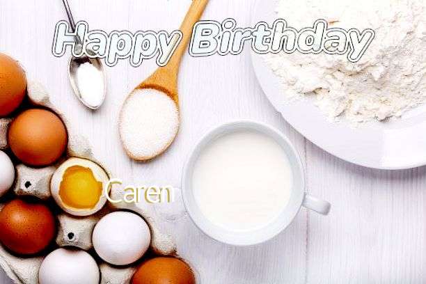 Birthday Wishes with Images of Caren
