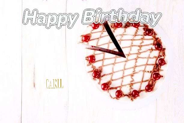 Birthday Wishes with Images of Caril