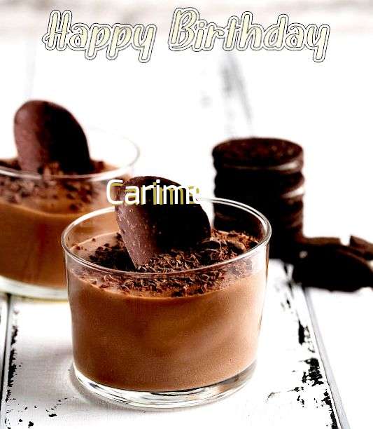 Birthday Wishes with Images of Carime