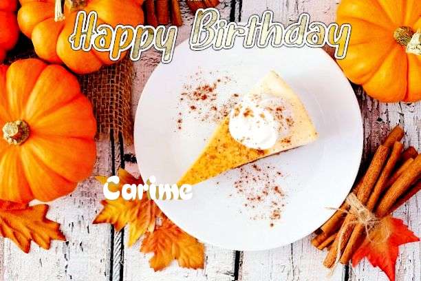 Happy Birthday Cake for Carime