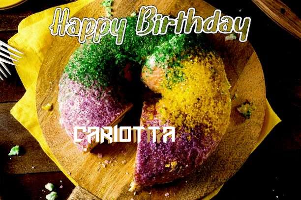 Happy Birthday Wishes for Cariotta