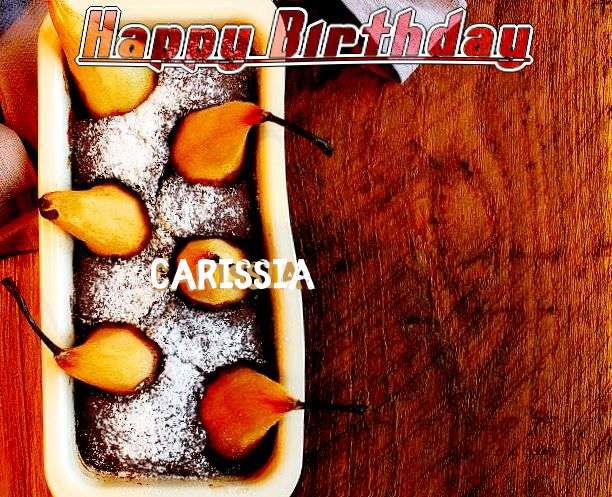 Happy Birthday Wishes for Carissia