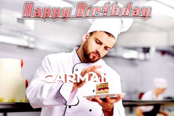 Happy Birthday to You Carman