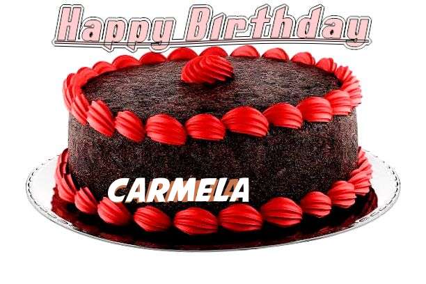 Happy Birthday Cake for Carmela