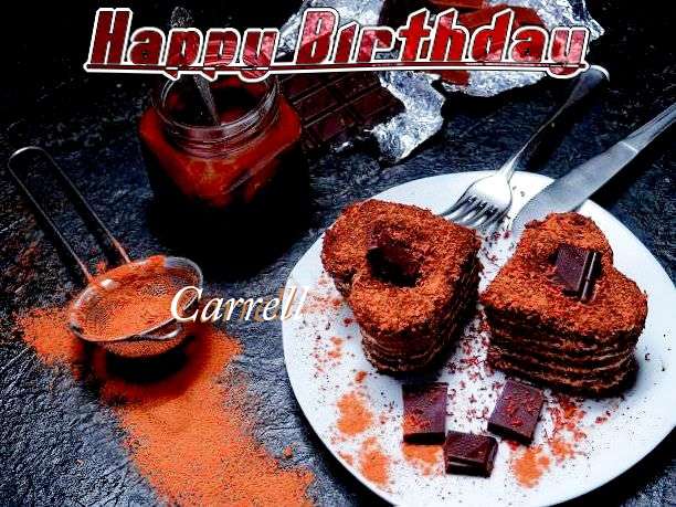 Birthday Images for Carrell