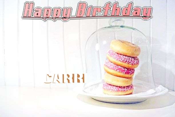 Happy Birthday Carri
