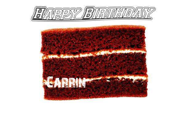 Happy Birthday Cake for Carrin