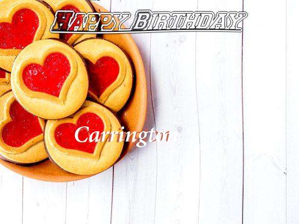 Birthday Wishes with Images of Carrington