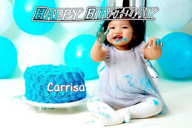 Happy Birthday Wishes for Carrisa