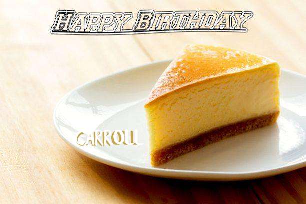 Happy Birthday to You Carroll