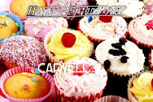 Birthday Wishes with Images of Carvell