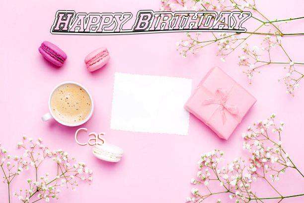 Happy Birthday Cas Cake Image