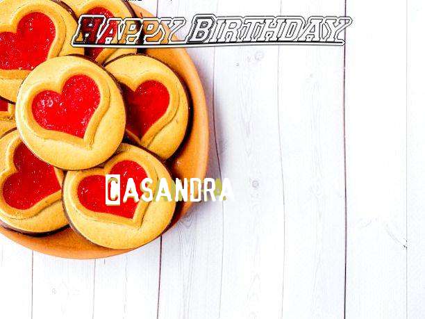 Birthday Wishes with Images of Casandra