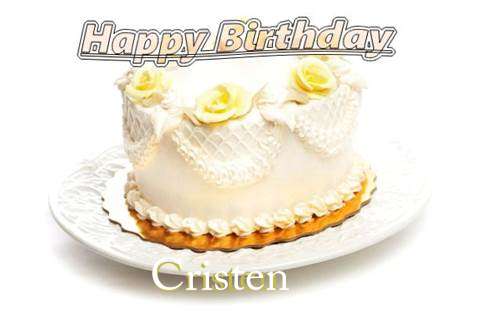 Happy Birthday Cake for Cristen