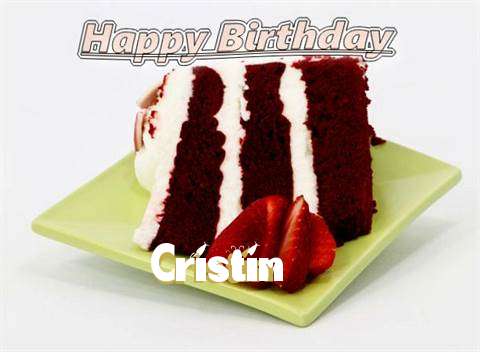 Birthday Wishes with Images of Cristin
