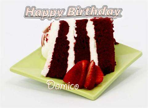 Birthday Wishes with Images of Damico