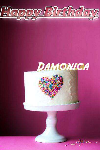 Birthday Wishes with Images of Damonica