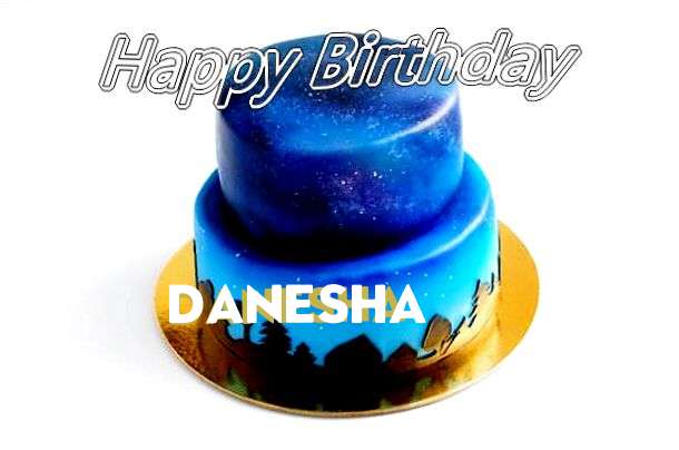 Happy Birthday Cake for Danesha