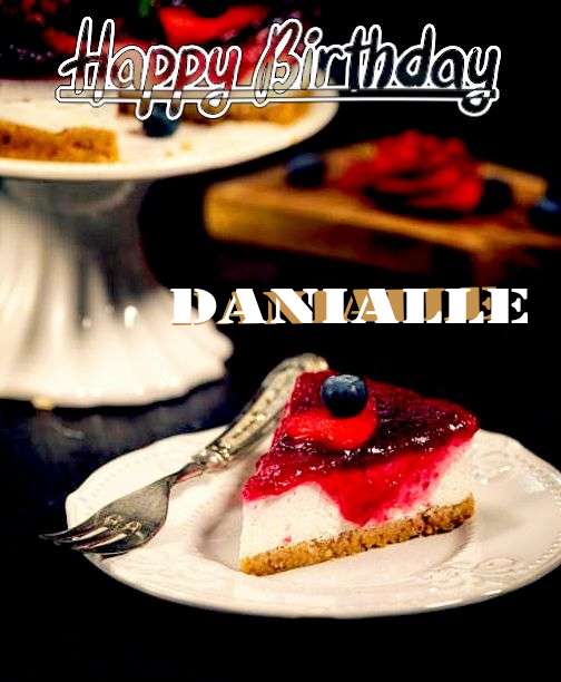 Happy Birthday Wishes for Danialle