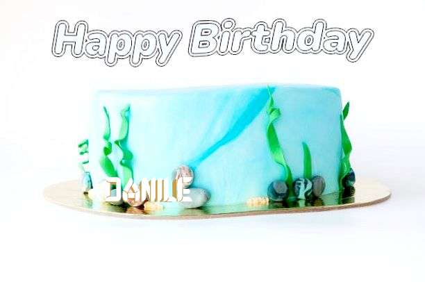 Birthday Wishes with Images of Danile